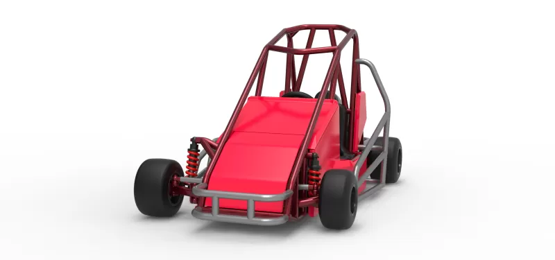 Quarter Midget Scale 1:16 - Model preview 5