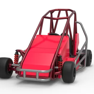Quarter Midget Scale 1:16 - Model thumbnail 5