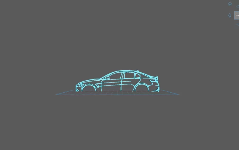 Alfa Romeo - Giulia Q4 Wall Art - Model preview 2