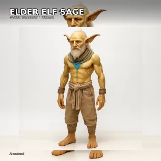 Alien & Fantasy Character Pack (10) — High-Poly Kitbash Bundle - Model thumbnail 12