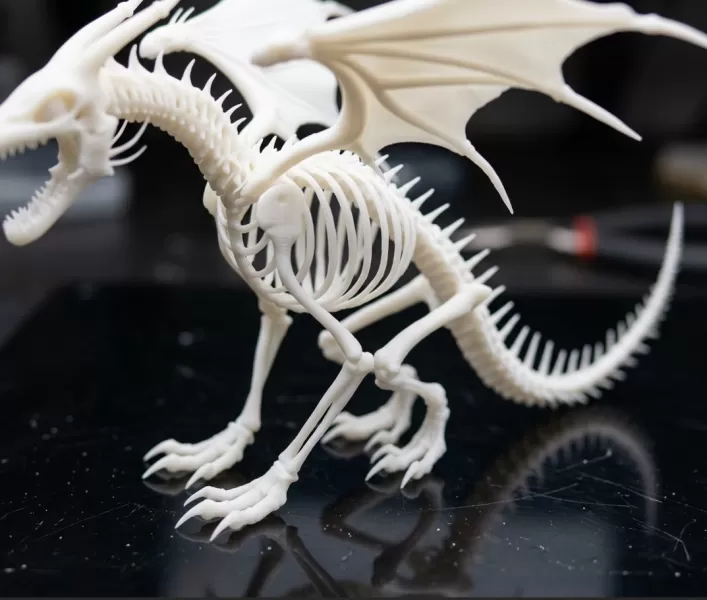 Bone Dragon - Model preview 4
