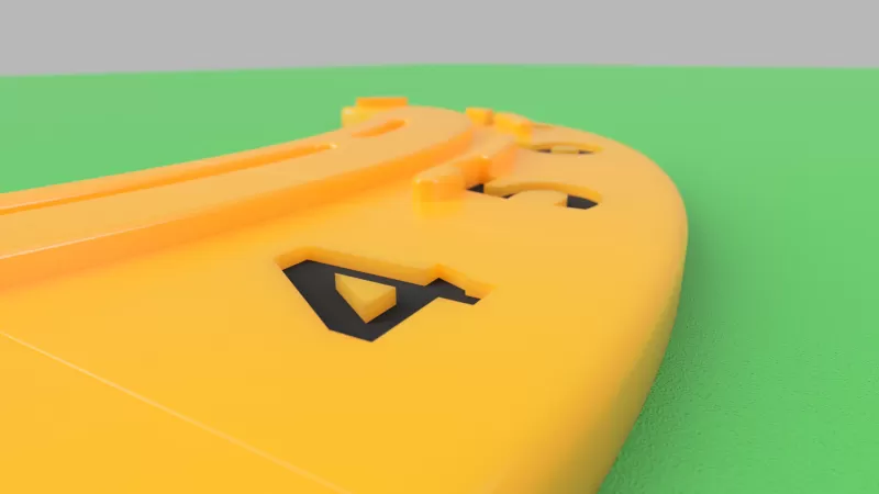 Banana for scale — America's preferred measuring device. - Model preview 2