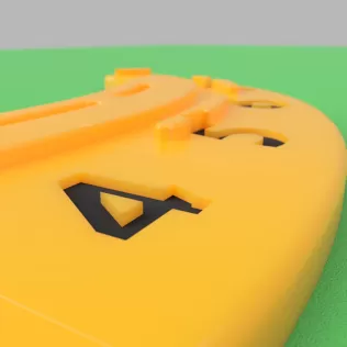 Banana for scale — America's preferred measuring device. - Model thumbnail 2