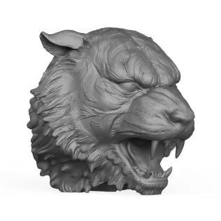 Tiger Animal Head