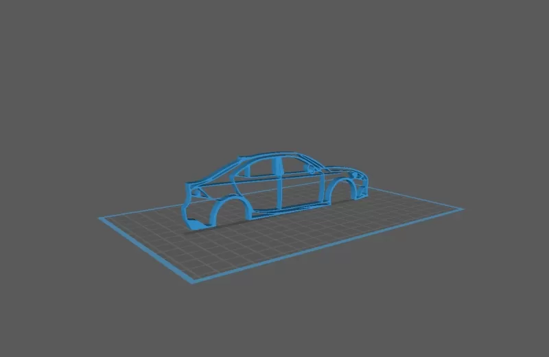 Lexus - IS350 Wall Art - Model preview 2