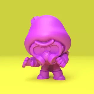 Cordelius (Original) - Brawl Stars - Model thumbnail 2