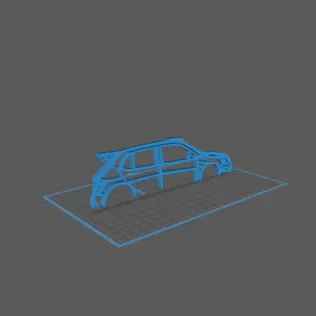 Skoda - Fabia R5 22 Wall Art - Model thumbnail 1