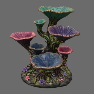 Enchanted Floral Tree Organizer STL File for 3D Print - Model thumbnail 9
