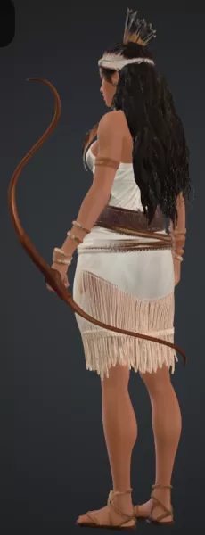 Amazone mit kurzen kleid - Model preview 4