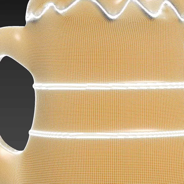 Beer Mug 3D print model - Model preview 7