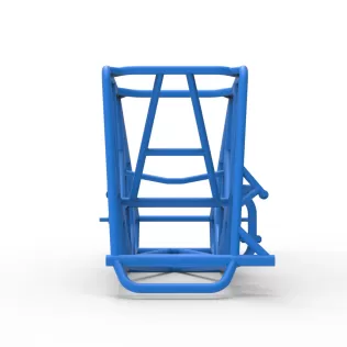 Frame of Silver Crown Car Scale 1:25 - Model thumbnail 11