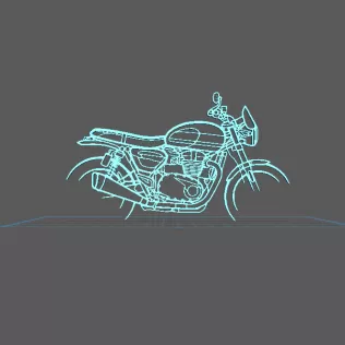 Triumph - Speed Twin Wall Art