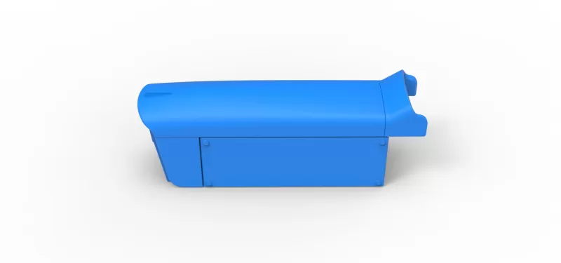 Hood of Pulling tractor Version 2 Scale 1:25 - Model preview 8