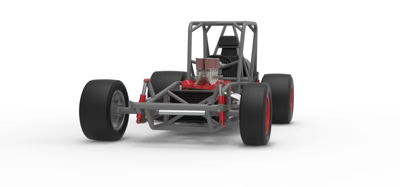 Vintage Pavement Silver Crown Car Base Scale 1:25 - Model preview 6