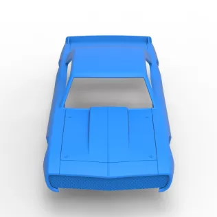 Shell of Vintage Asphalt Modified stock car V10 Scale 1:25 - Model thumbnail 6