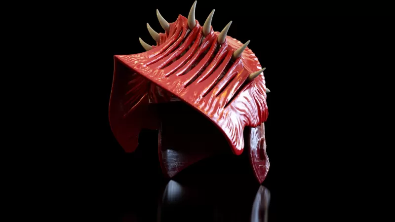 Hellish Crusader Helmet - Model preview 5