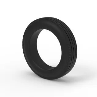 Vintage dirt tire Version 1 Scale 1:25