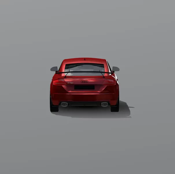 TT RS Coupe Performance Package - Model preview 3