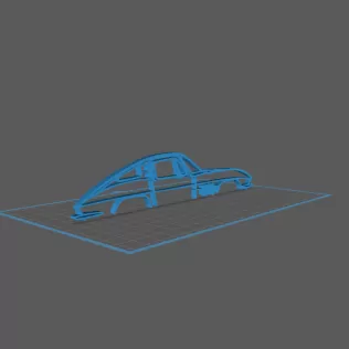 Chevrolet - Corvette Stringray Wall Art - Model thumbnail 1
