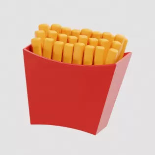 French Fries - Model thumbnail 6