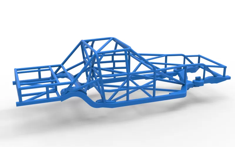 Frame of IMCA Stock car Scale 1:25 - Model preview 13