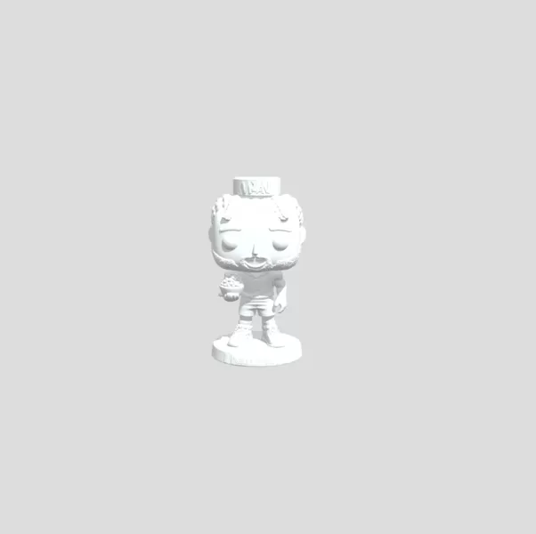 Funko Basketball Player with Food - Model preview 1