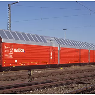 1-220 Spur Z - Autotransportwagen der DBAG Typ Hcceerrs330 3D pr - Model thumbnail 1