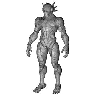 Kitbash Heroes — Fantasy + Sci-Fi High-Poly Character Pack - Model thumbnail 5