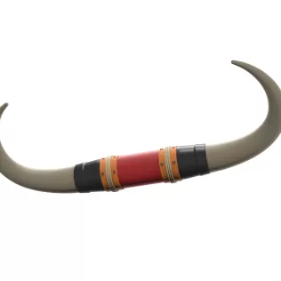 Bull horns for car ot truck Version 4 Scale 1:25 - Model thumbnail 3