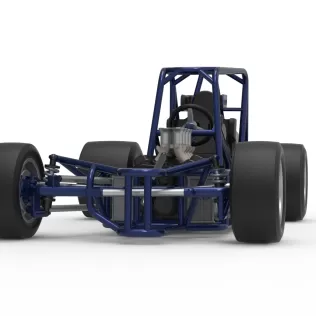 Pavement Silver Crown Car Base Version 2 Scale 1:25 - Model thumbnail 6