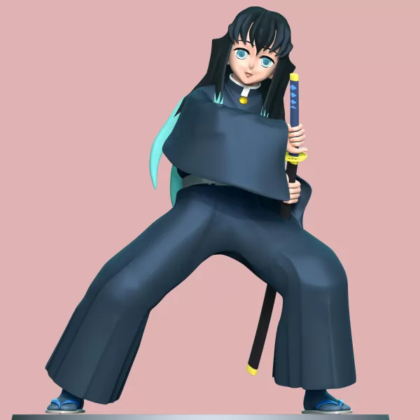 Muichiro Tokito - Model preview 1