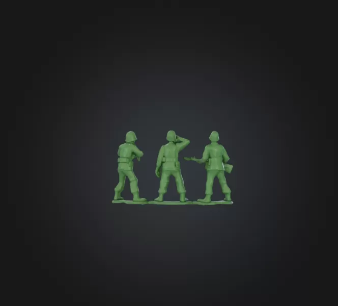 Amry Solidar Figurine - Model preview 3