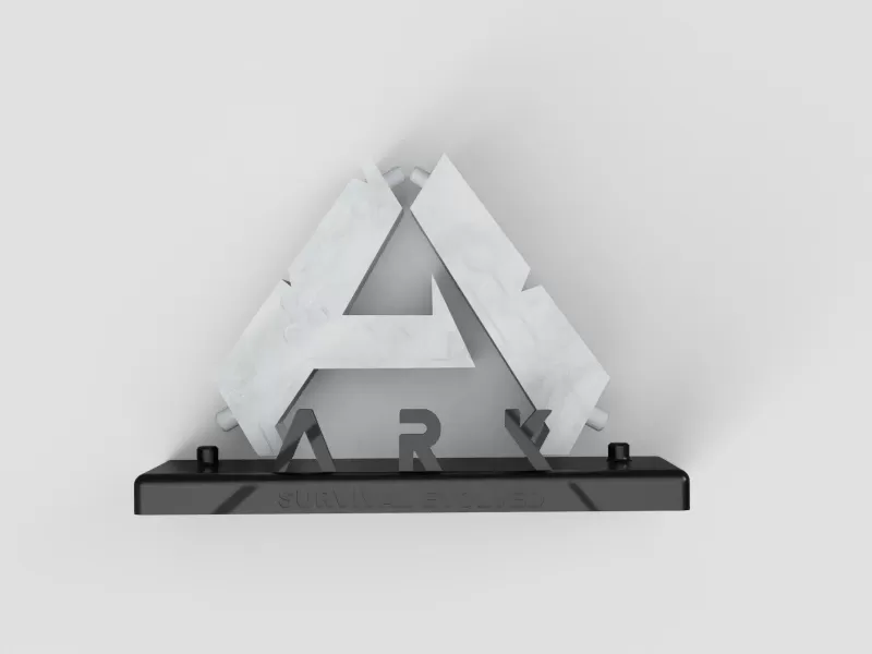ARK Survival Evolved stand logo - Model preview 5