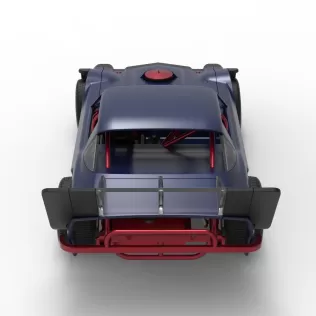 Vintage Dirt late model Race car Version 4 Scale 1:25 - Model thumbnail 17