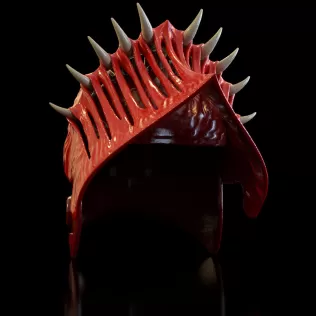 Hellish Crusader Helmet - Model thumbnail 4