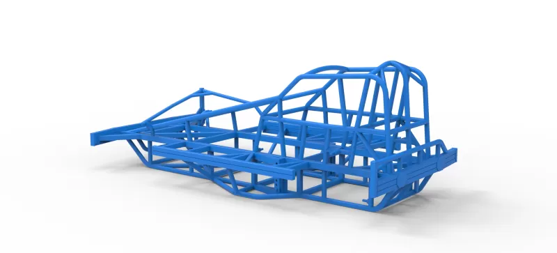Frame of BriSCA Formula 1 Stock Car Version 2 Scale 1:25 - Model preview 9