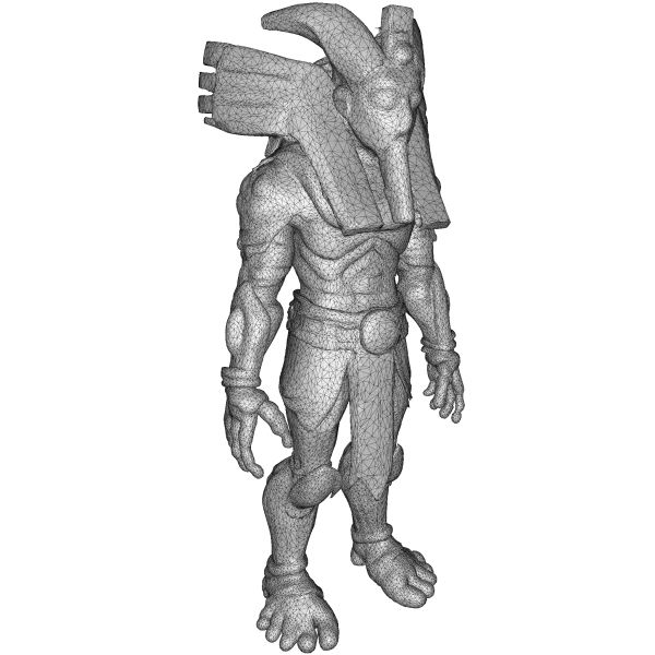 Ancient Mythic Guardians – 10x High-Poly Character Pack - Model preview 19