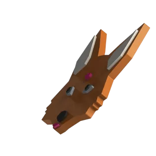 Geometric Low-Poly Fox Wall Decor – 3D Print Ready (Engineered M - Model thumbnail 10