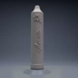 Coleccion de Velas de intención impresión 3D molde - Model thumbnail 6