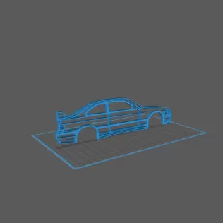 BMW - E36 M3 Wall Art