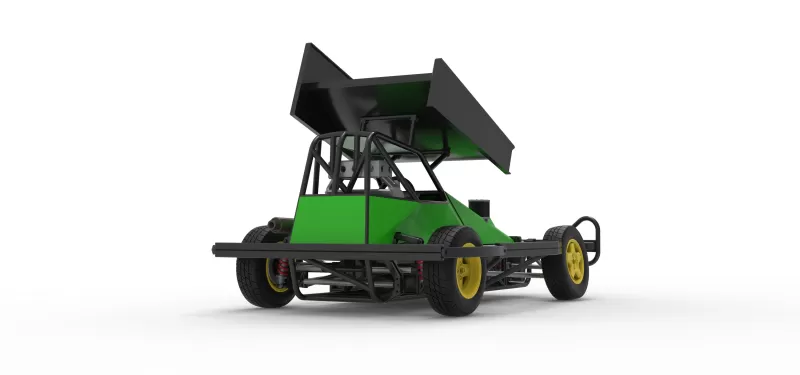 BriSCA Formula 2 Stock Car Scale 1:25 - Model preview 19