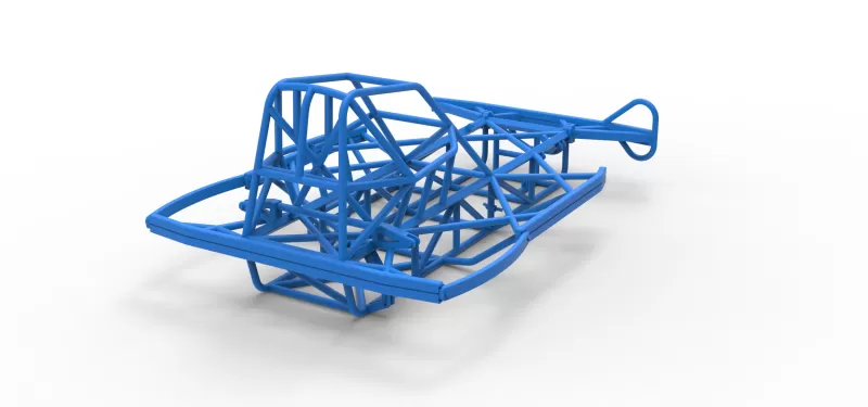 Frame of BriSCA Formula 2 Stock Car Scale 1:25 - Model preview 14