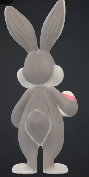 hase der eier klaut - Model preview 3