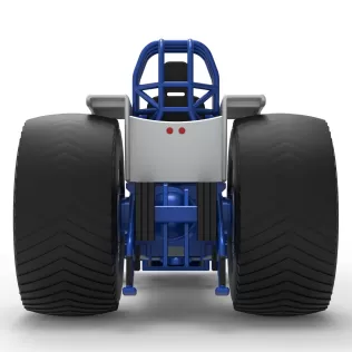 Pro Stock Pulling Tractor Version 5 Scale 1:25 - Model thumbnail 14