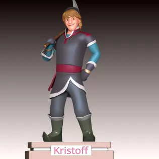 Kristoff Frozen - Model thumbnail 2