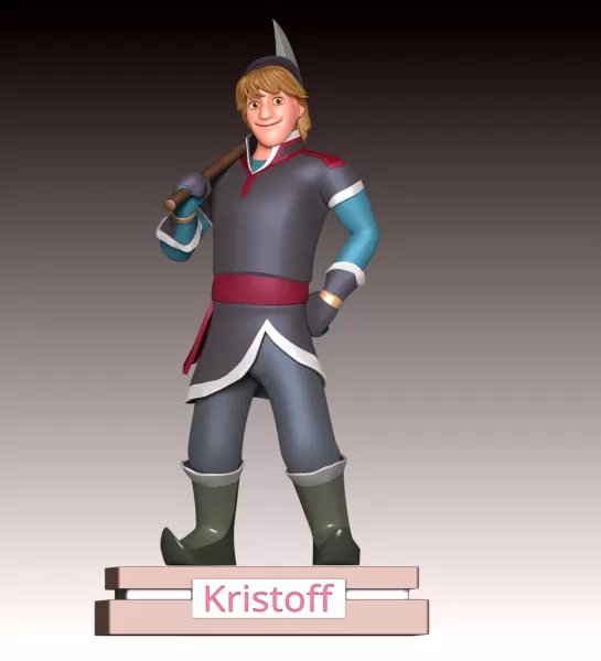 Kristoff Frozen - Model preview 2