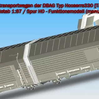 1:87 Spur H0 - Autotransportwagen der DBAG Typ Hcceerrs330 - Model thumbnail 22