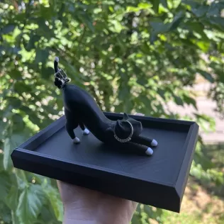 Cat Jewelry Holder