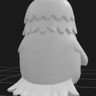 Eagle Holding Gift Basket - Model thumbnail 4