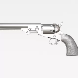 Colt Navy 1851 #RoZ - Model thumbnail 6